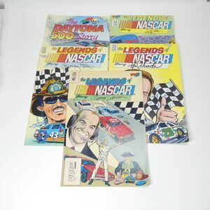 Legends of Nascar & Daytona 500 Story Comic Books Lot Vintage